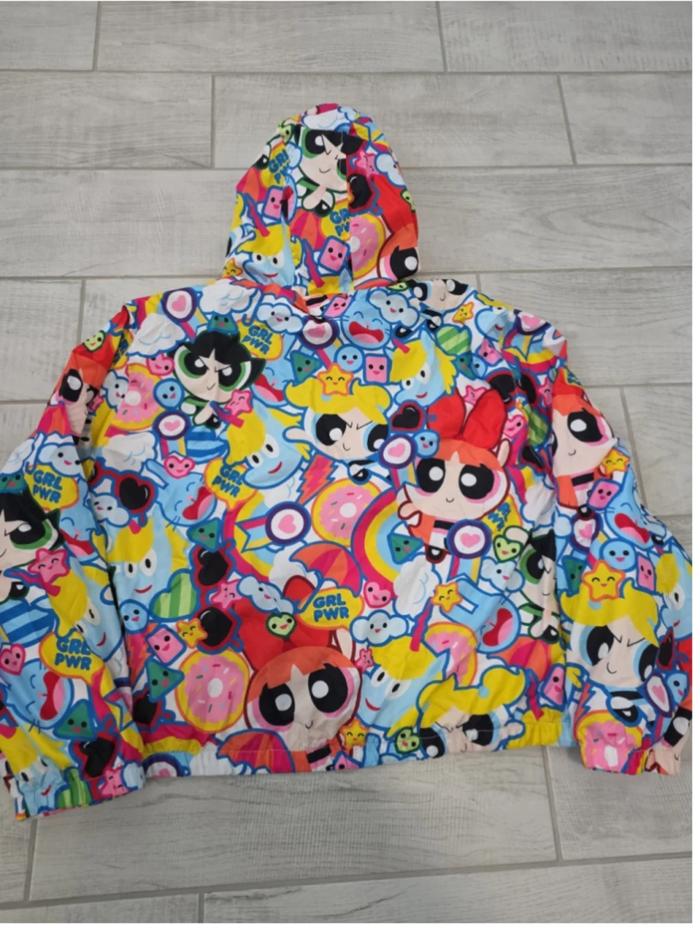 Member Only Power Puff Girls Cartoon Network Jacket Size 3XL